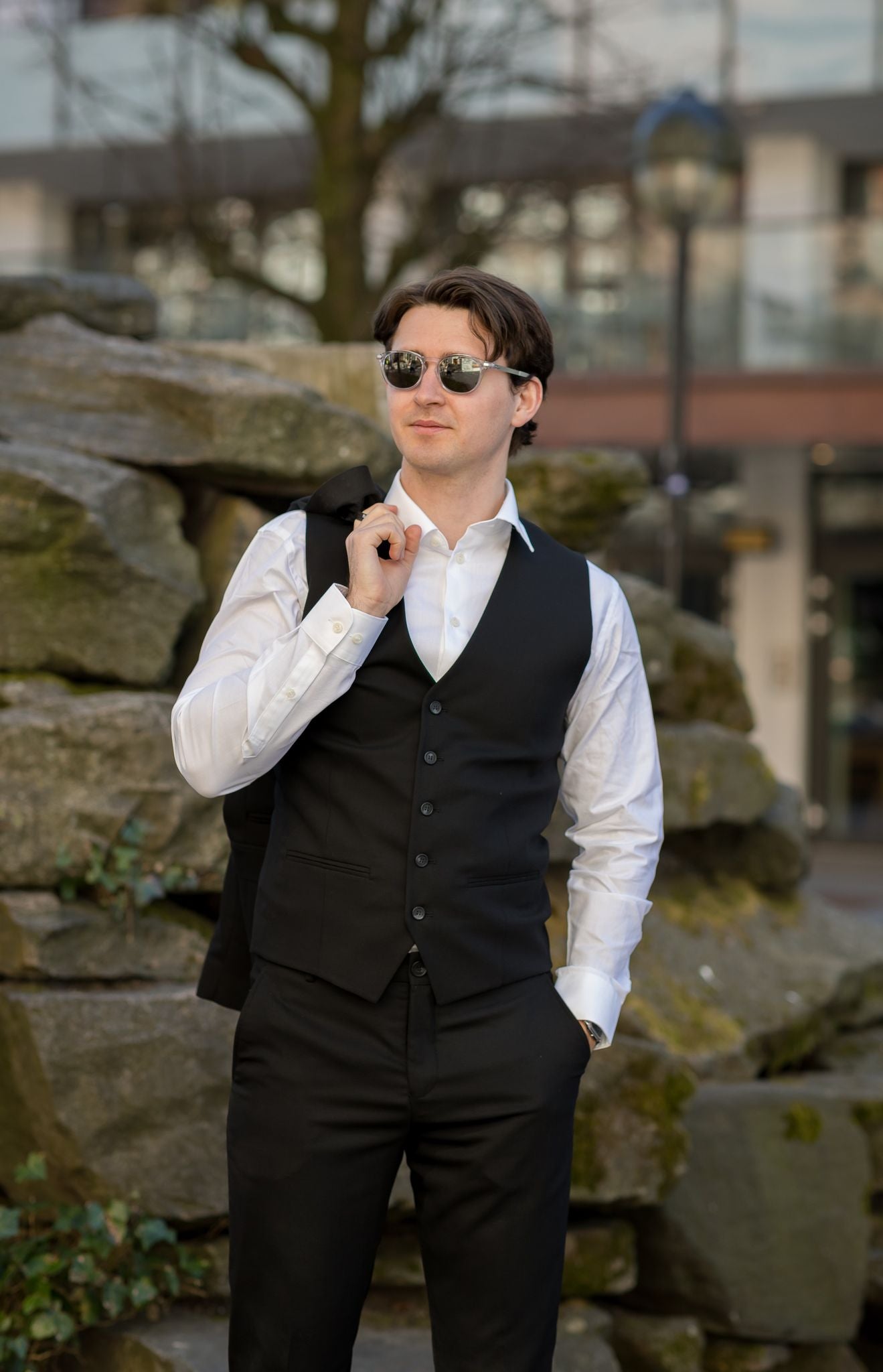 Neil Dressjakke Blazer - Sort/ Black